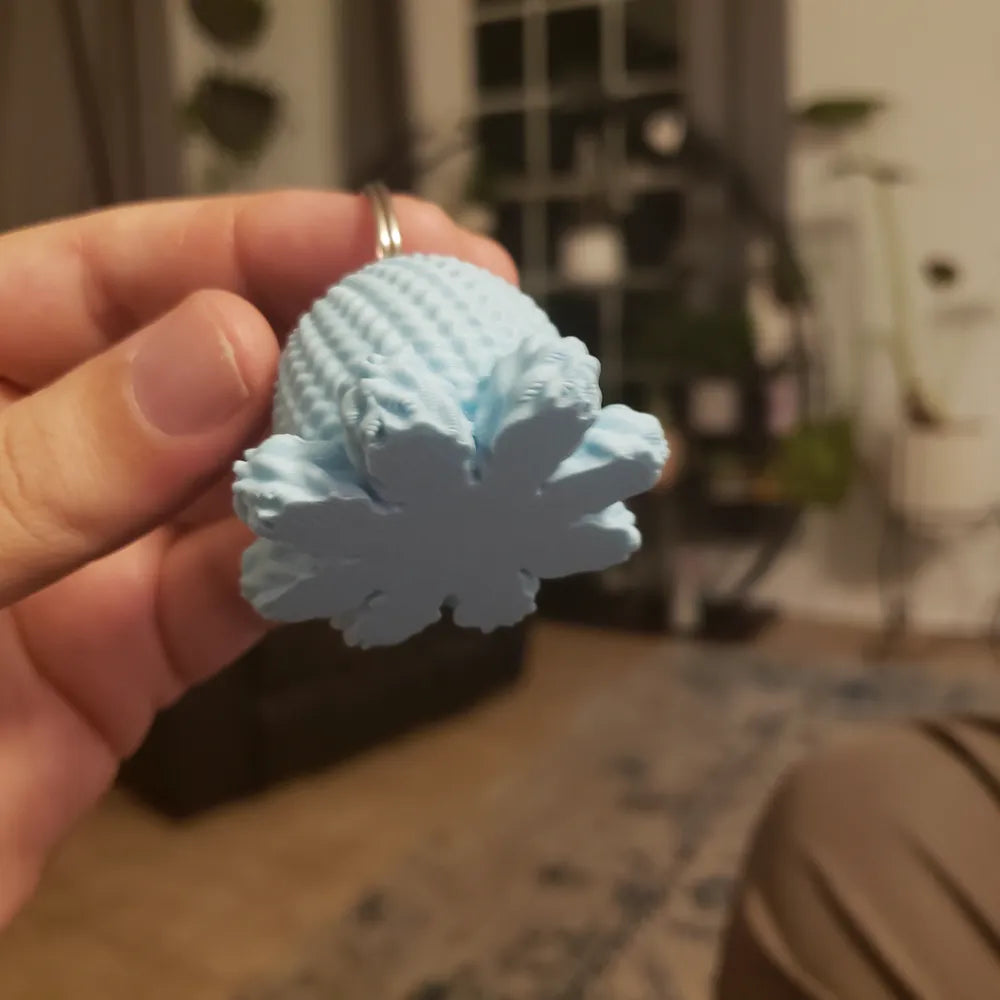 Ahtapot - Amigurumi Bebek Ahtapot Anahtarlık