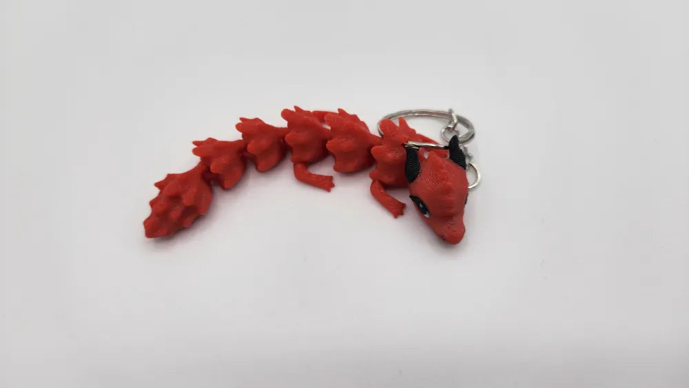 Flexi Sevimli Ejderha Anahtarlık