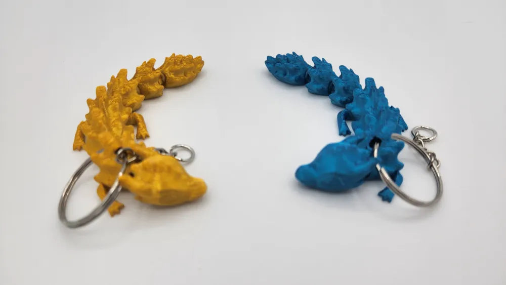 Flexi Sevimli Ejderha Anahtarlık