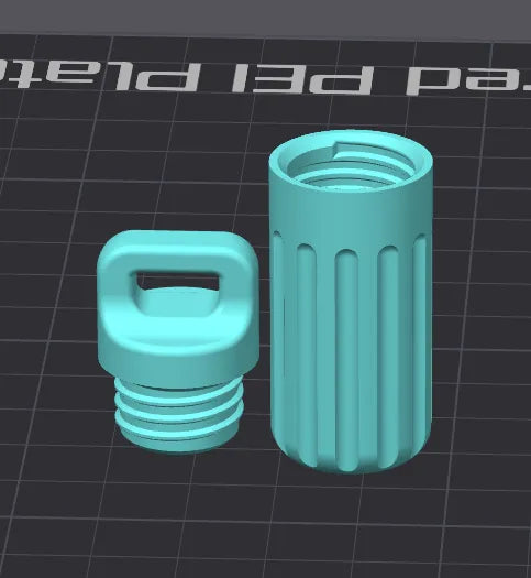 Anahtarlık Kabı Hap Saklama Şişesi