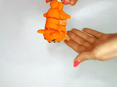 Sevimli Flexi Pets Fox (Anahtarlık ve Mıknatıs)