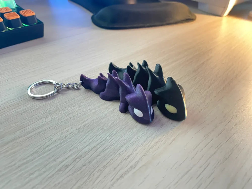 Mini Eklemli Ejderha (Mıknatıs/Anahtarlık)