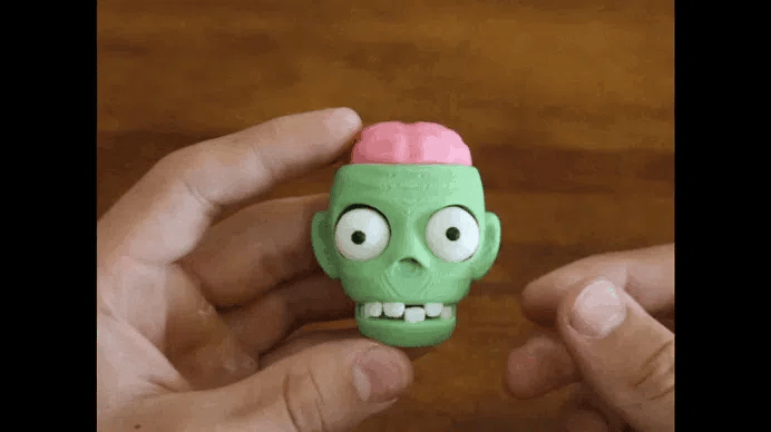 kıpır kıpır zombi anahtarlık