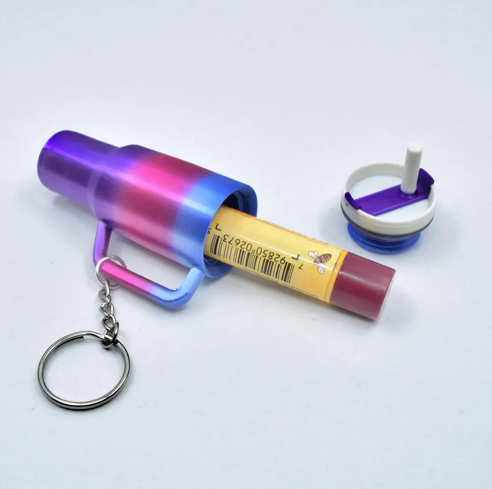Stanley Kupası Chapstick Anahtarlık