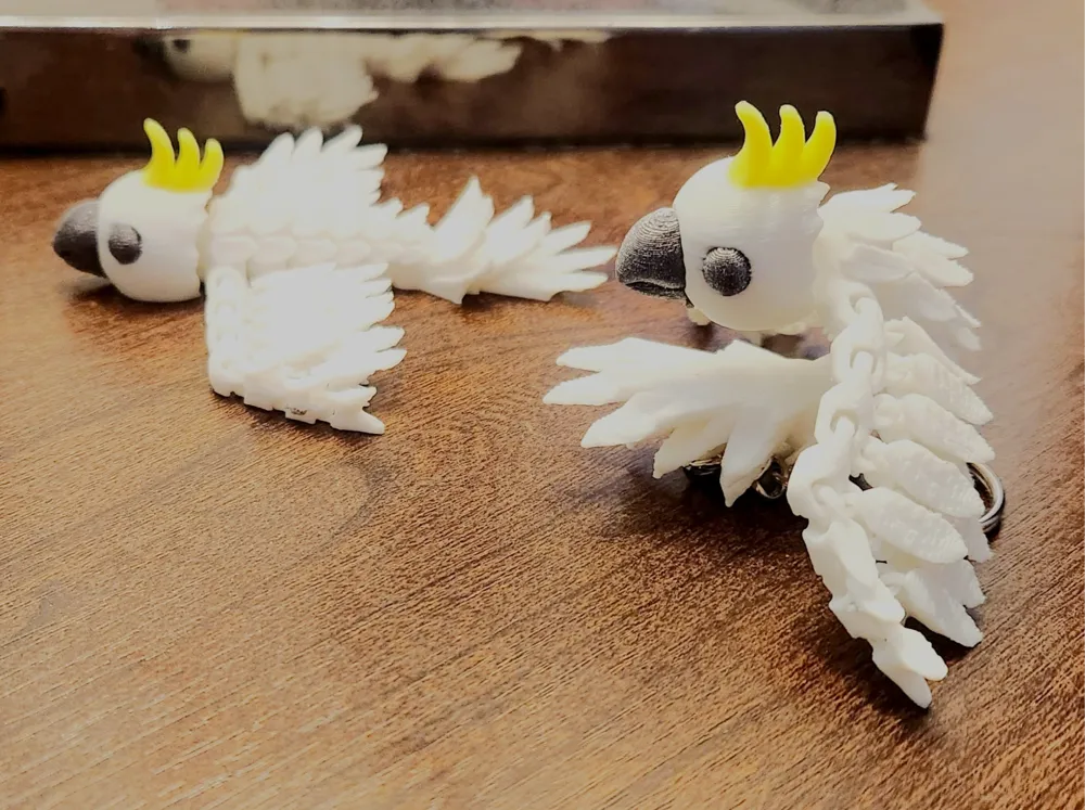 Pocket Pet - Flexi Bebek Kakadu ve Anahtarlık