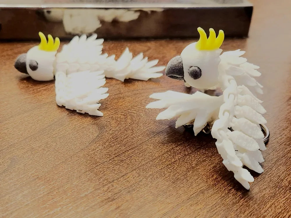 Pocket Pet - Flexi Bebek Kakadu ve Anahtarlık