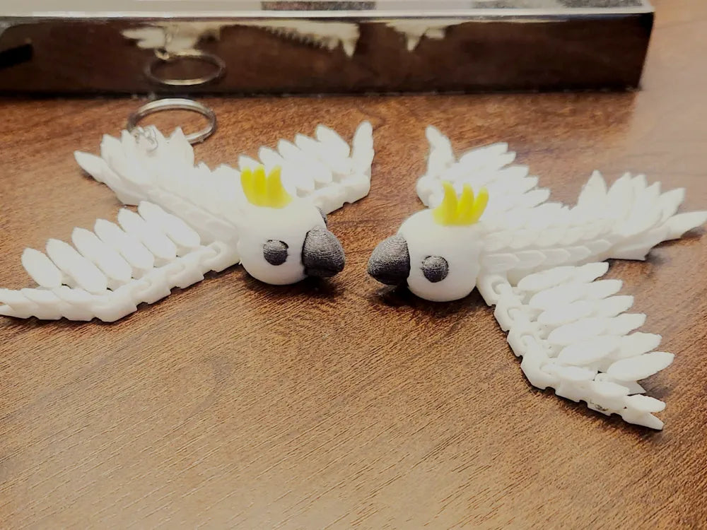 Pocket Pet - Flexi Bebek Kakadu ve Anahtarlık