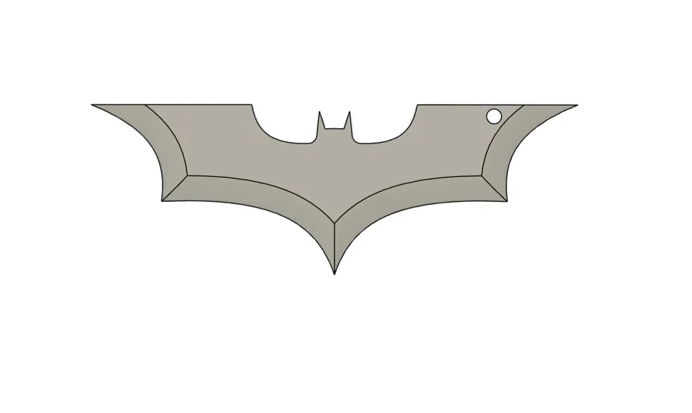 Batman Logosu Anahtarlık
