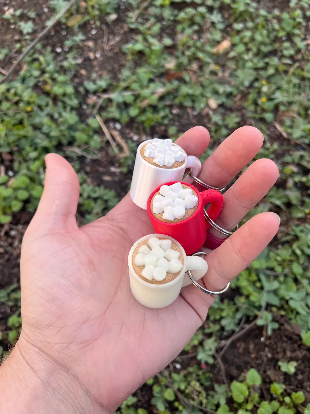 Noel Sıcak Coco Anahtarlık