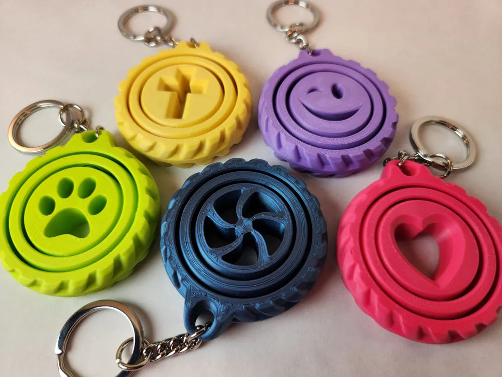 Jiroskopik Anahtarlık Döndürücüler