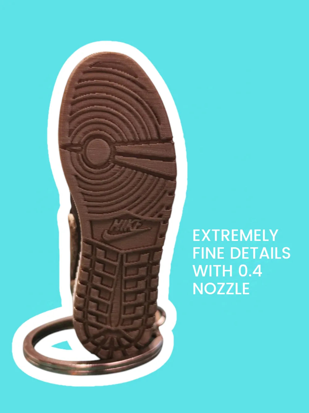 NIKE AIR JORDAN 1'den ilham alan ANAHTARLIK (yeni versiyon)