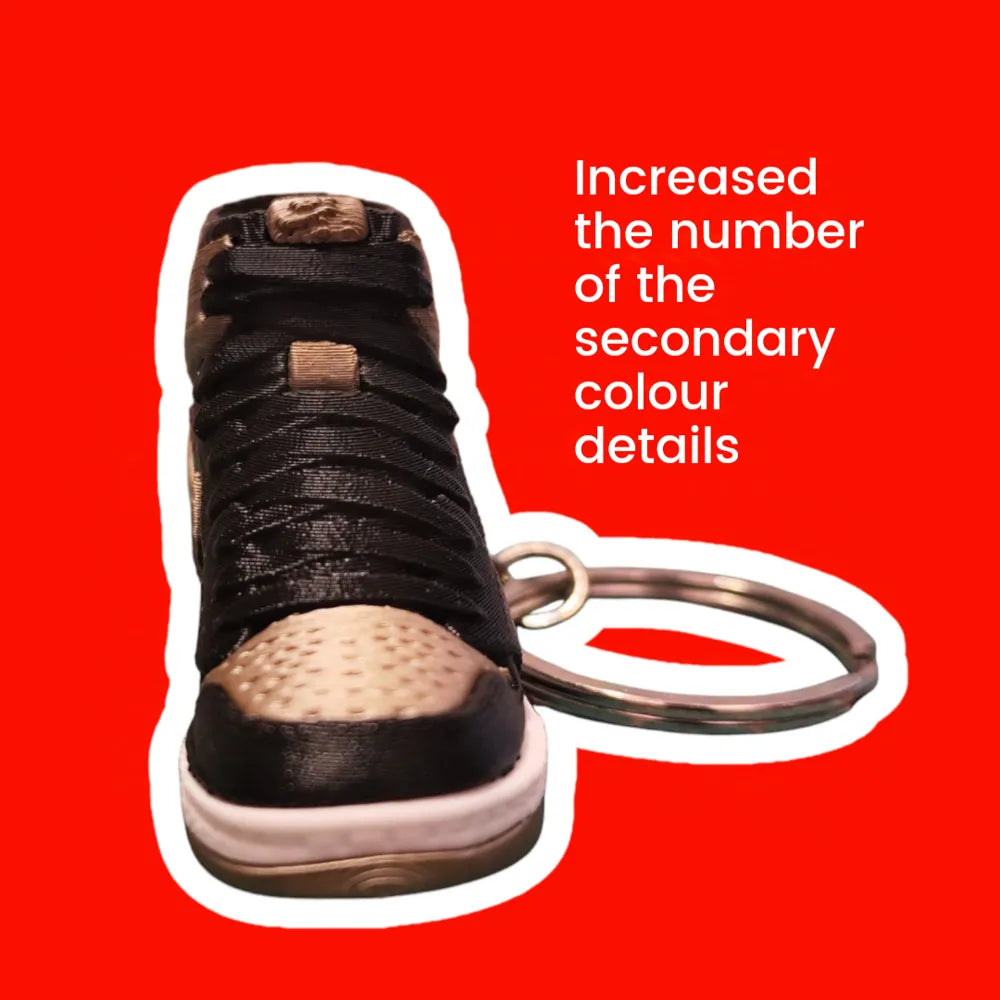 NIKE AIR JORDAN 1'den ilham alan ANAHTARLIK (yeni versiyon)