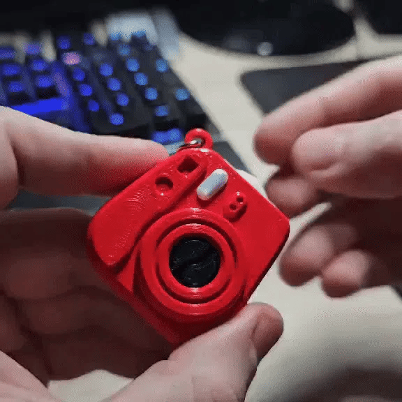 Instax anahtarlık madalyon