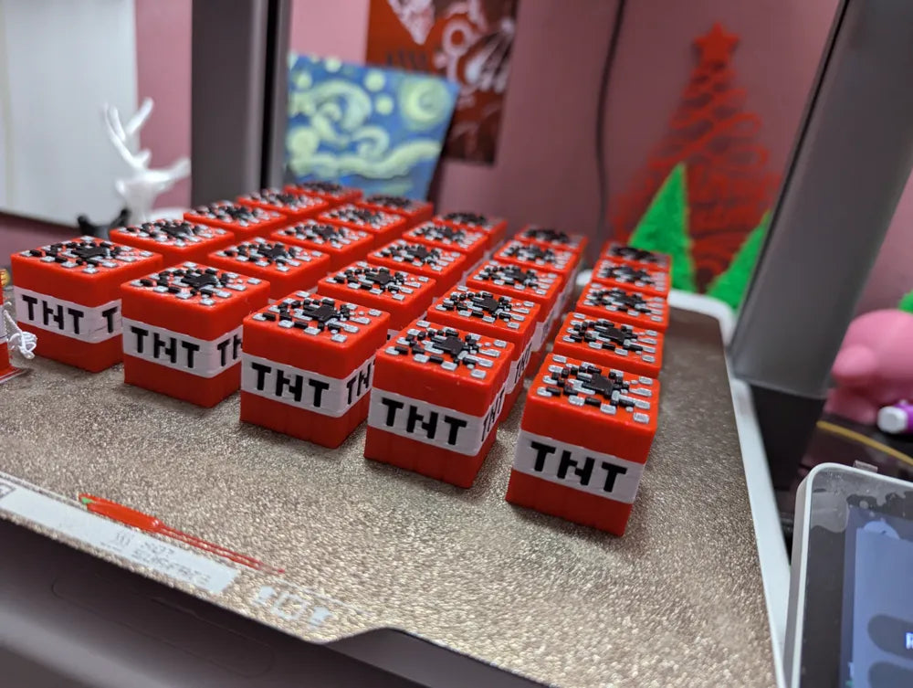 Anahtarlık TNT Minecraft (MINI)