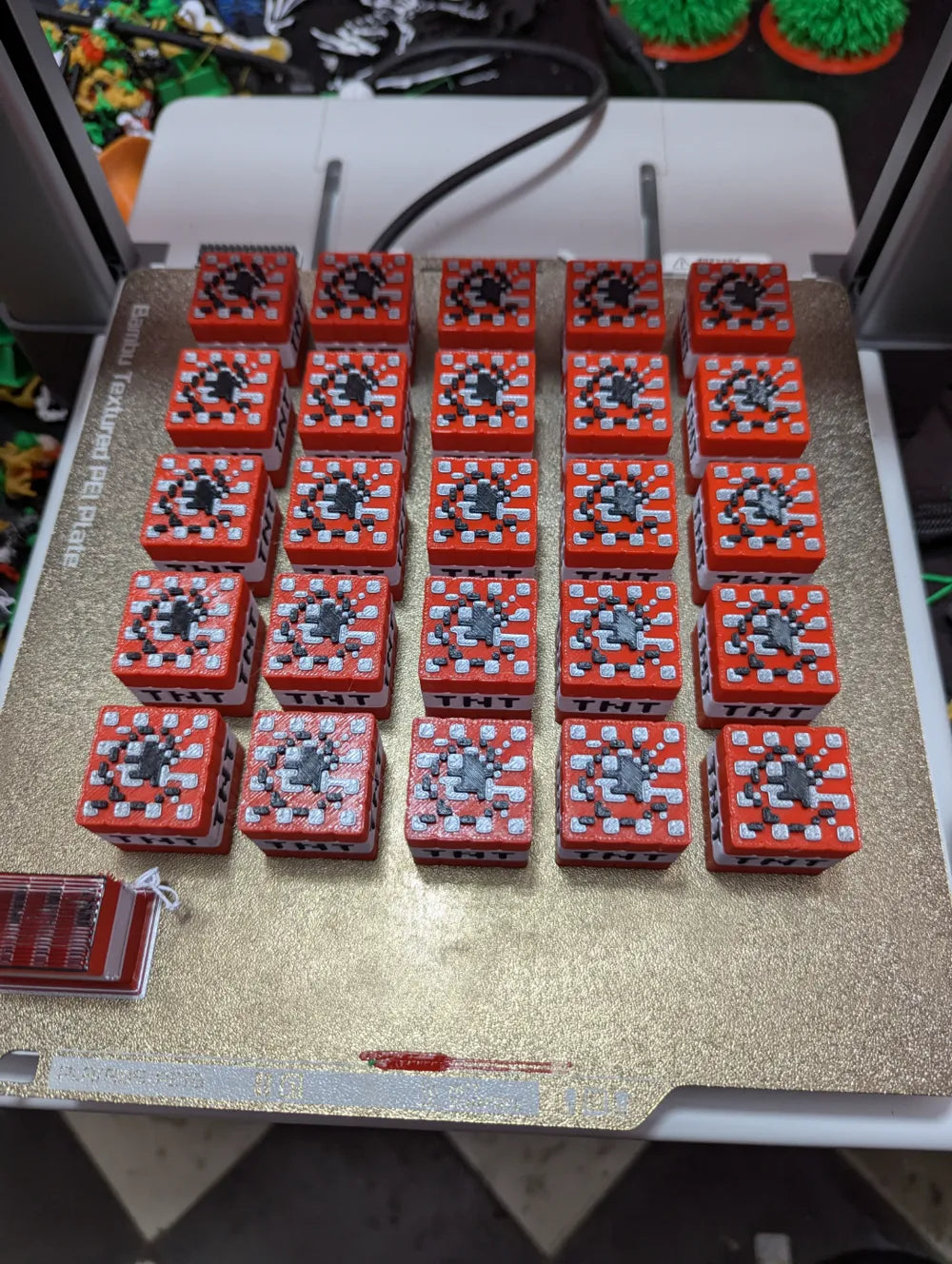 Anahtarlık TNT Minecraft (MINI)