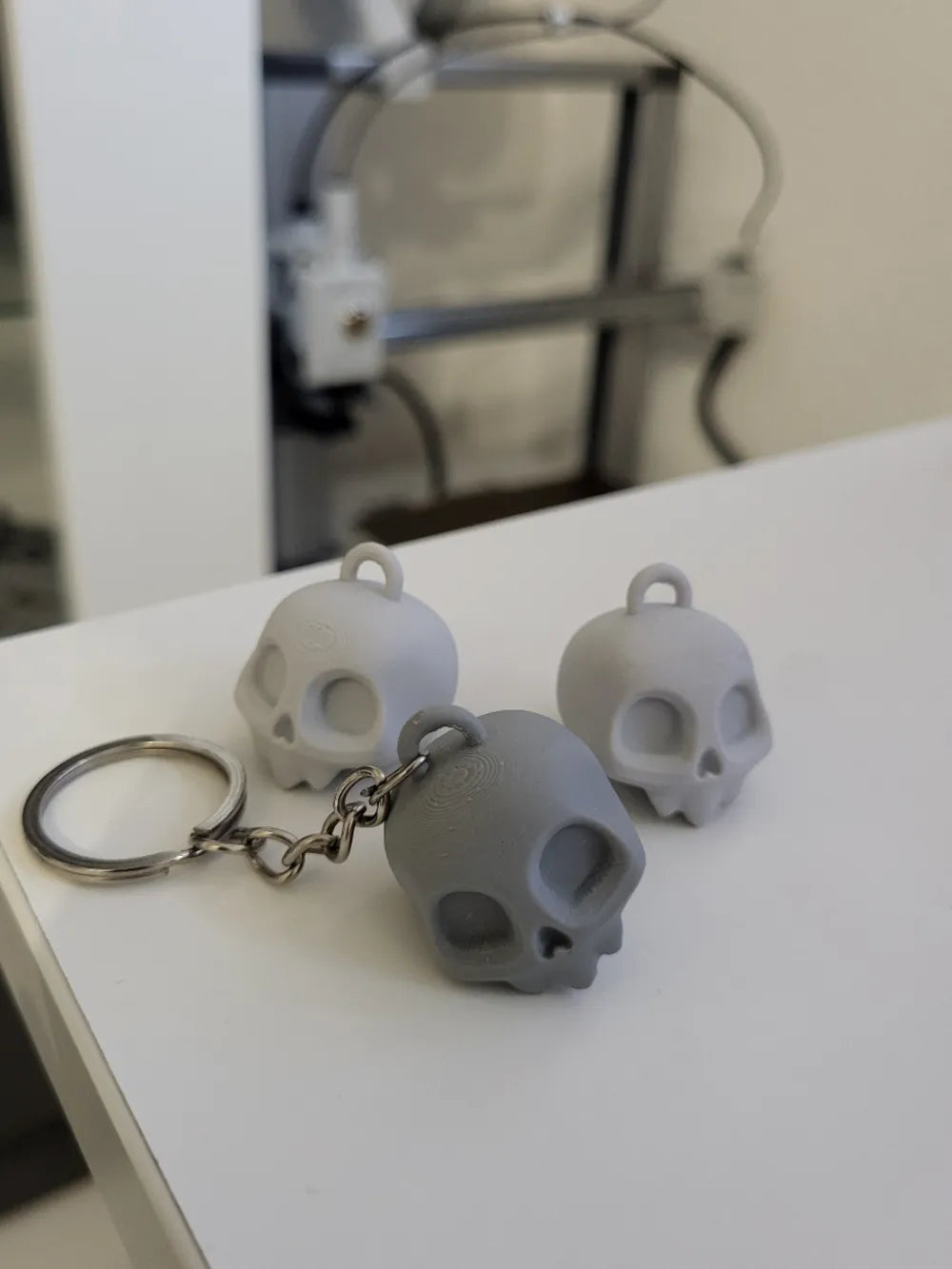 Sevimli Kafatası anahtarlık