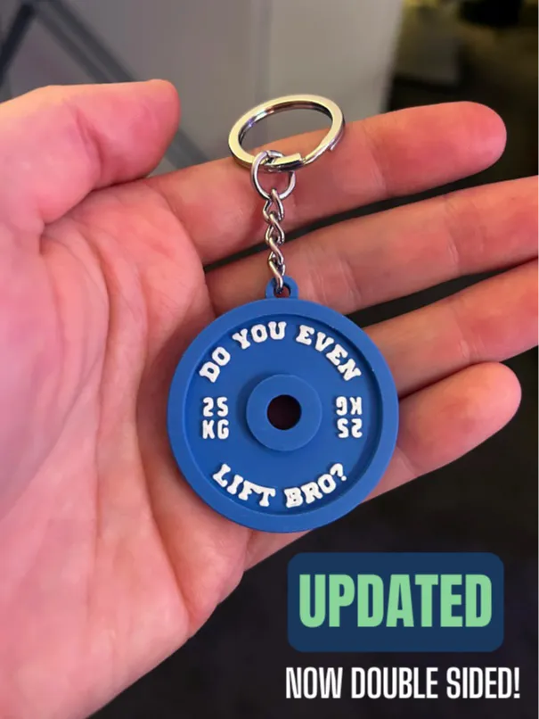 Ağırlık Plakası Anahtarlık - Kaldırıyor musun Kardeş?