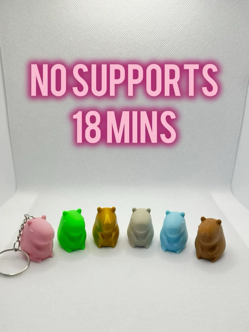 Sevimli mini kapibara