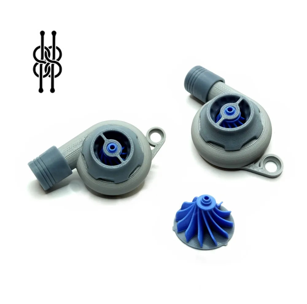 Türbin Anahtarlık v3 - tamamen 3 boyutlu yazdırılabilir, yapıştırıcı yok