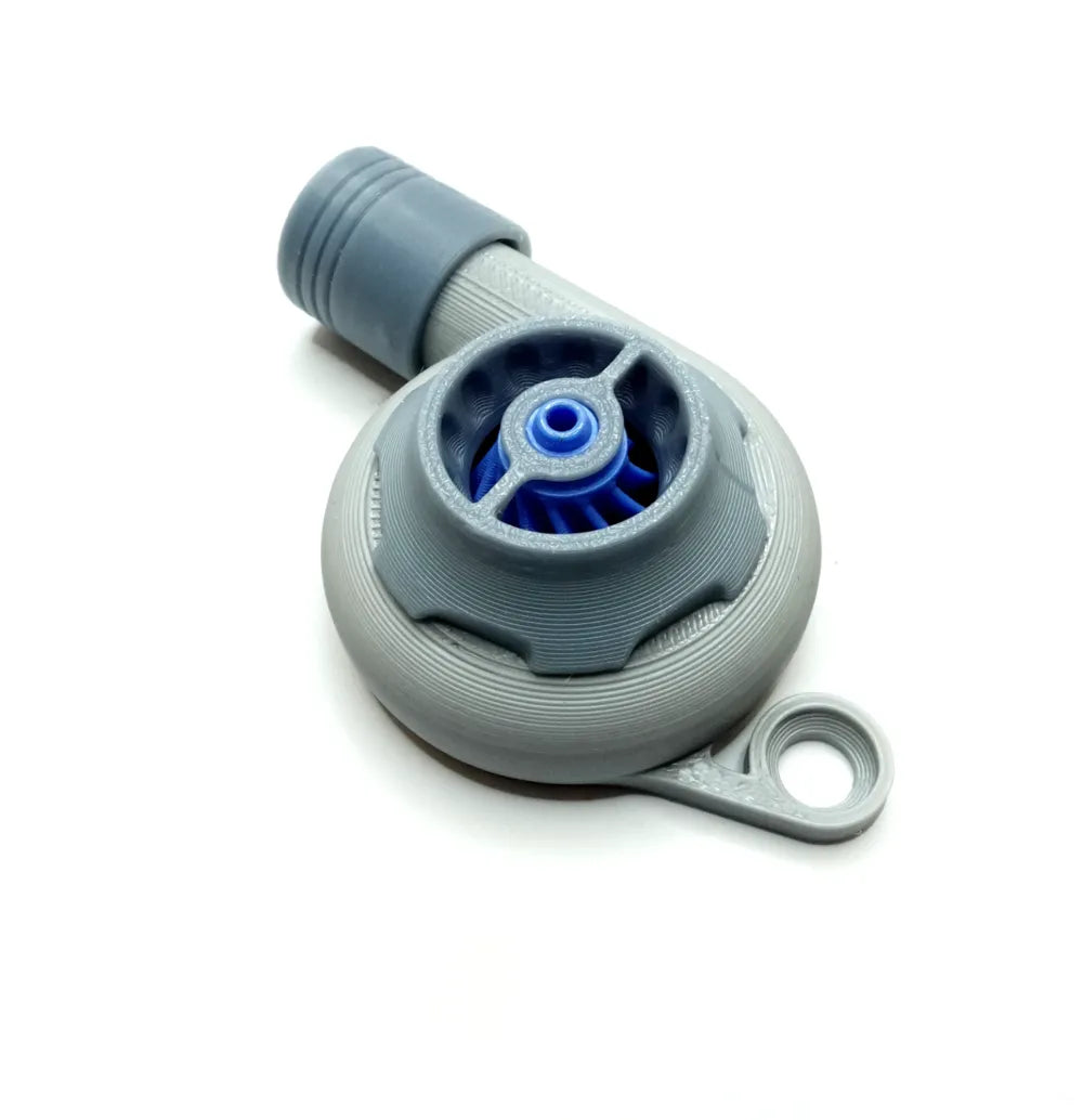 Türbin Anahtarlık v3 - tamamen 3 boyutlu yazdırılabilir, yapıştırıcı yok