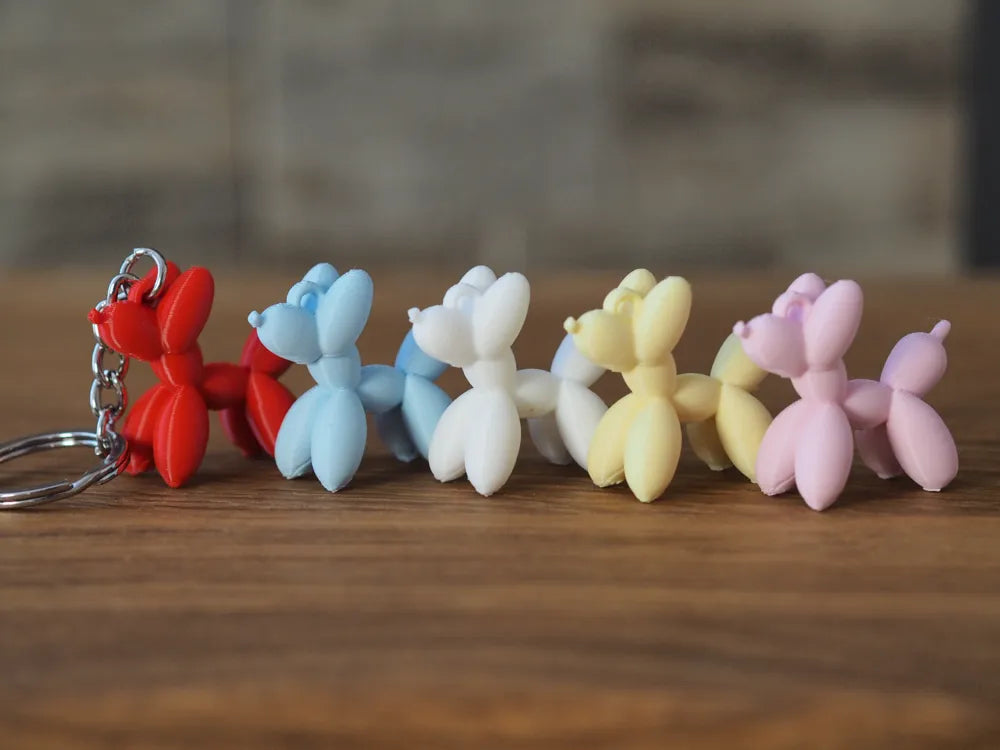 Balon köpek anahtarlık