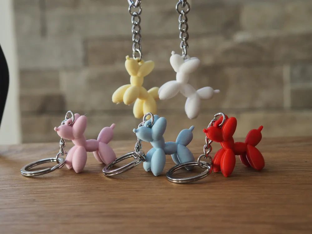 Balon köpek anahtarlık