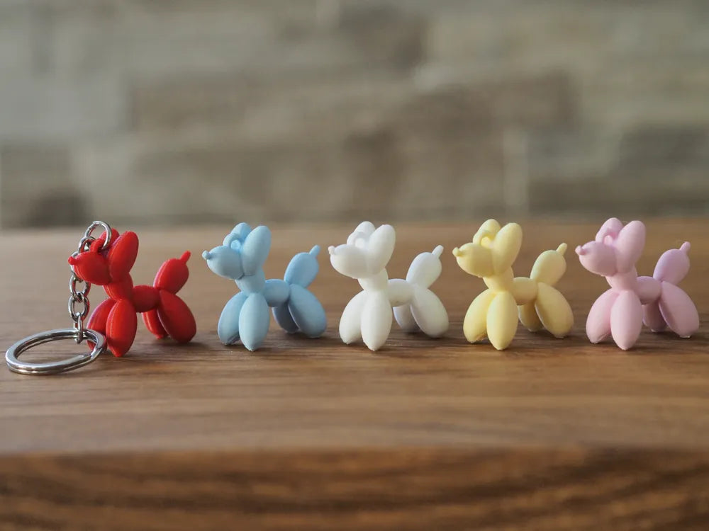 Balon köpek anahtarlık