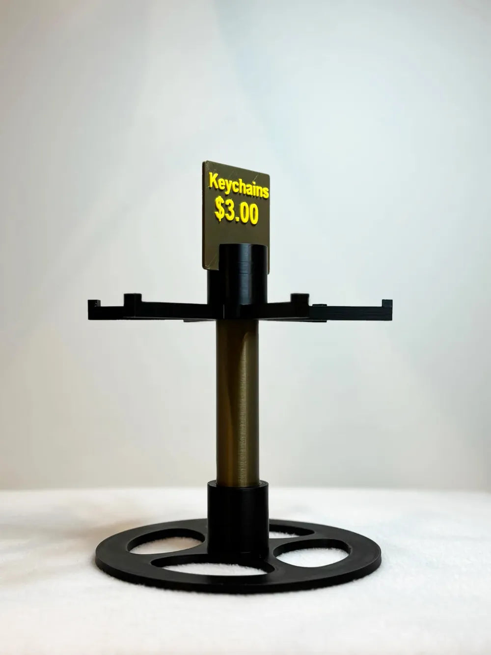 Dönen anahtarlık ekran standı özelleştirilebilir