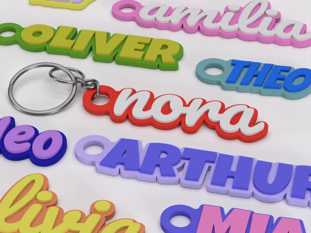 Anahtarlık İsim Etiketleri