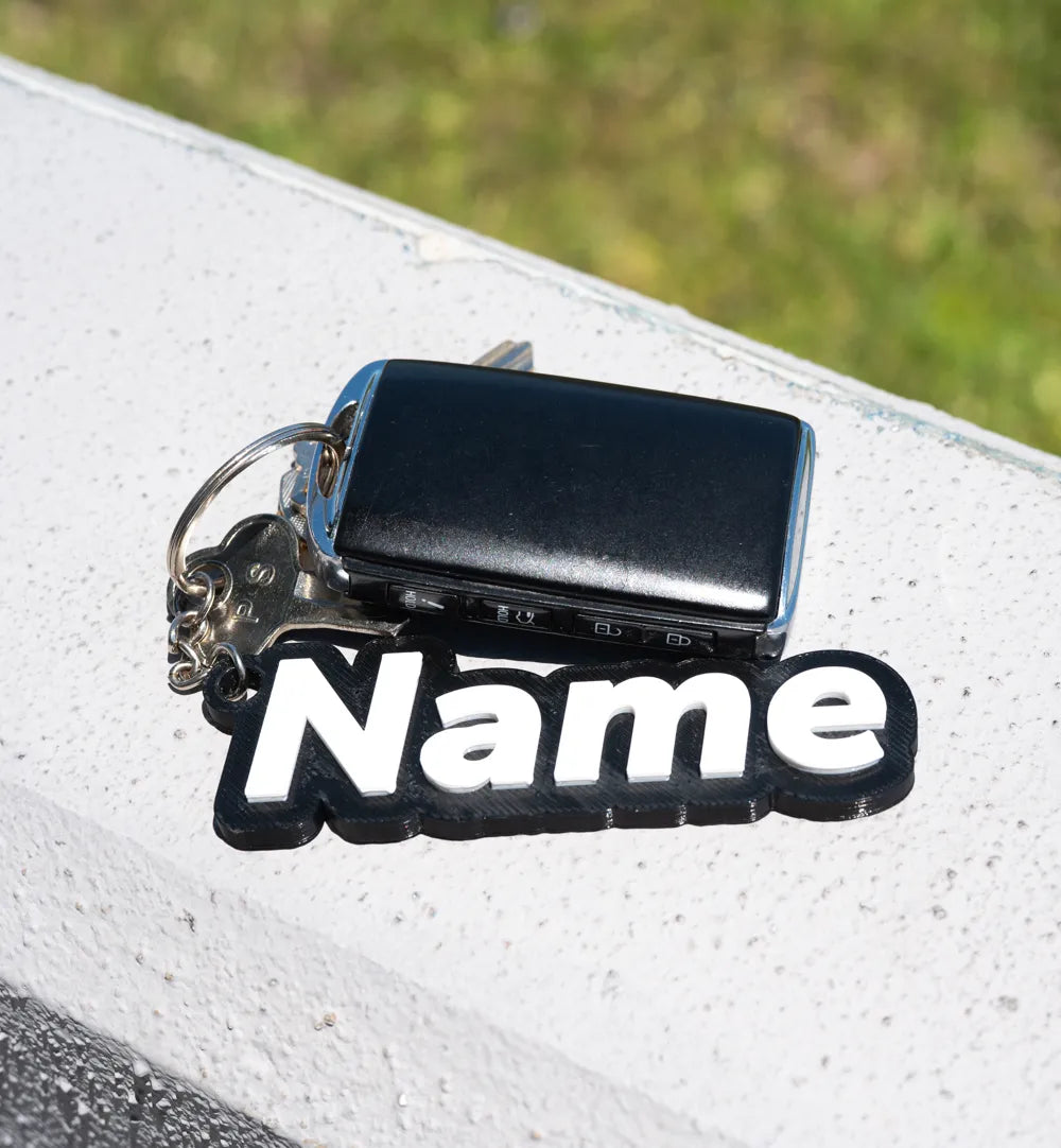 Parametrik Özelleştirilebilir İsim Anahtarlığı Oluşturucu