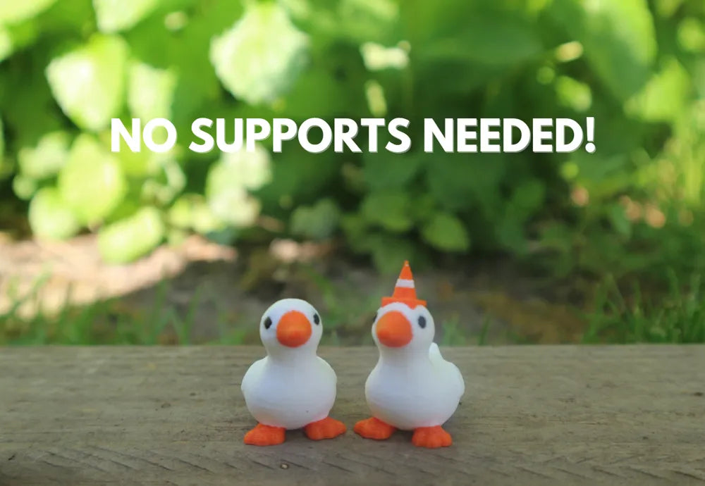 Sevimli Minik Kaz ve Anahtarlık Versiyonu