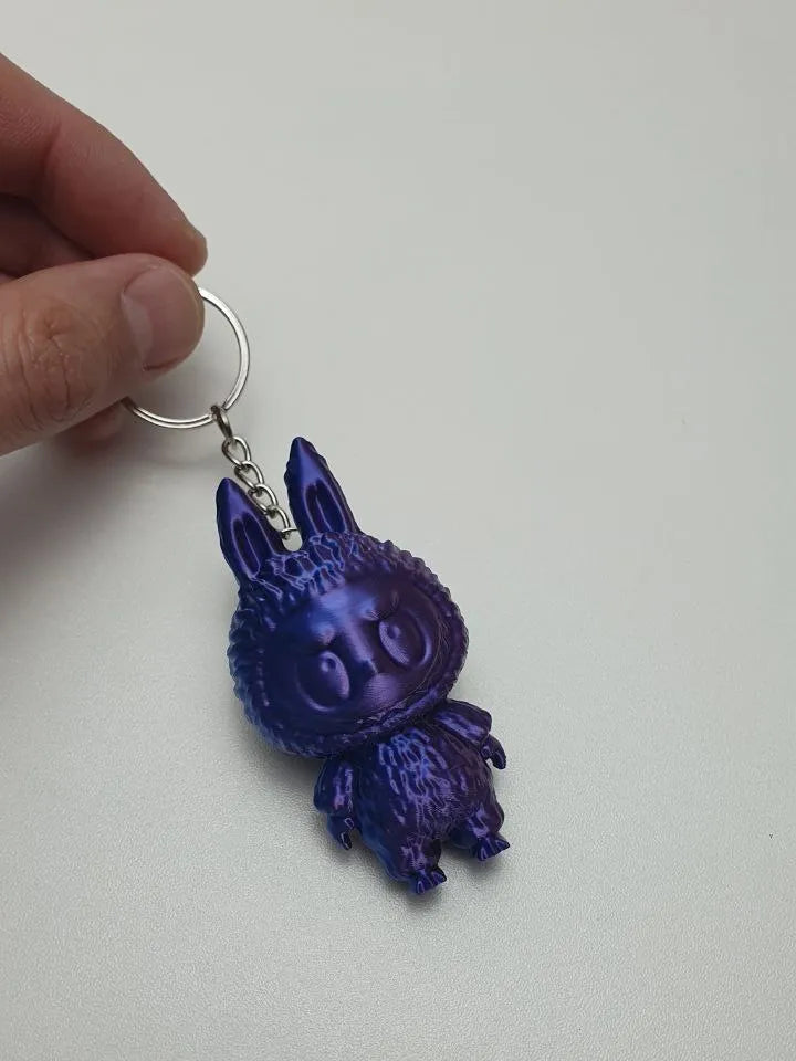 Labubu anahtarlık versiyonu