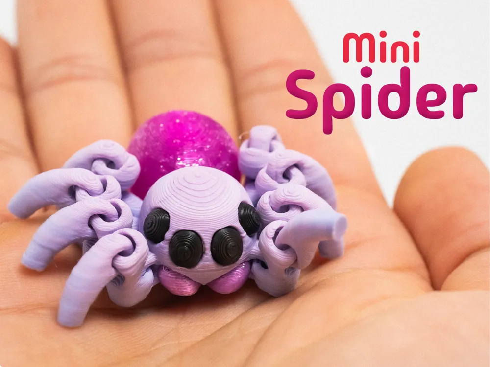 Mini Örümcek – Mafsallı ve Anahtarlık