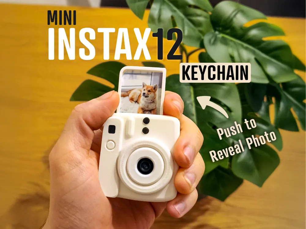 Mini Instax 12 Fidget/Anahtarlık