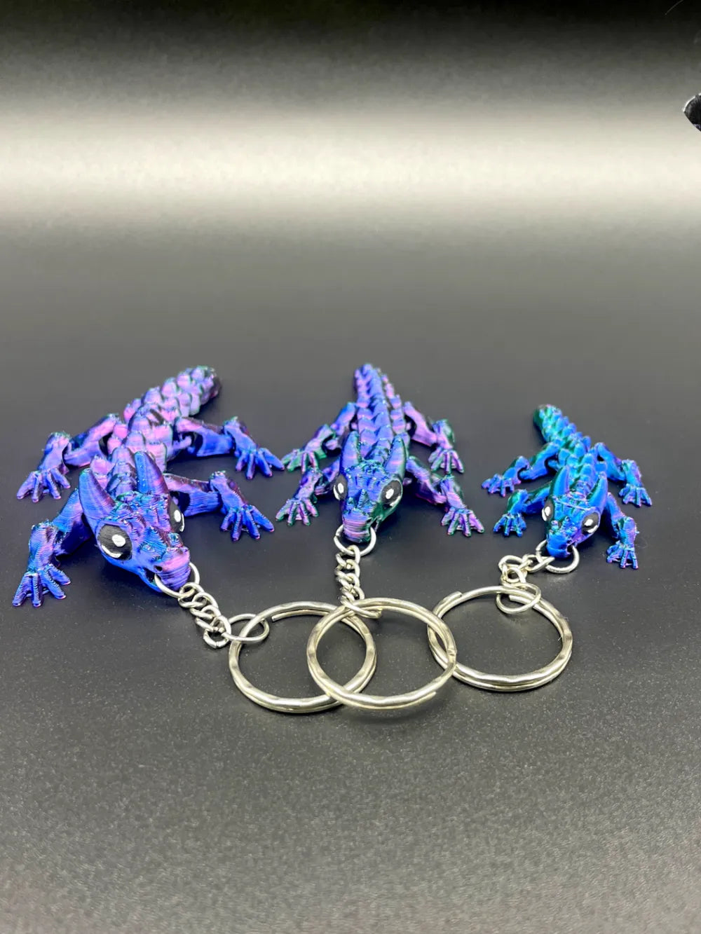 Baby Bull Dragon Anahtarlık - Flexi - Yerinde Baskı