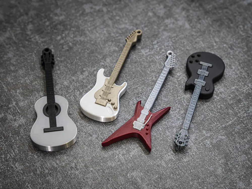 Mini Gitar Anahtarlıkları