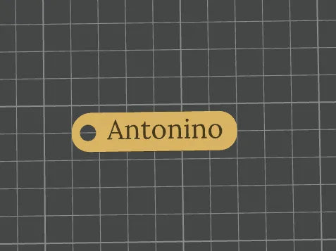 "Antonino" anahtarlığı